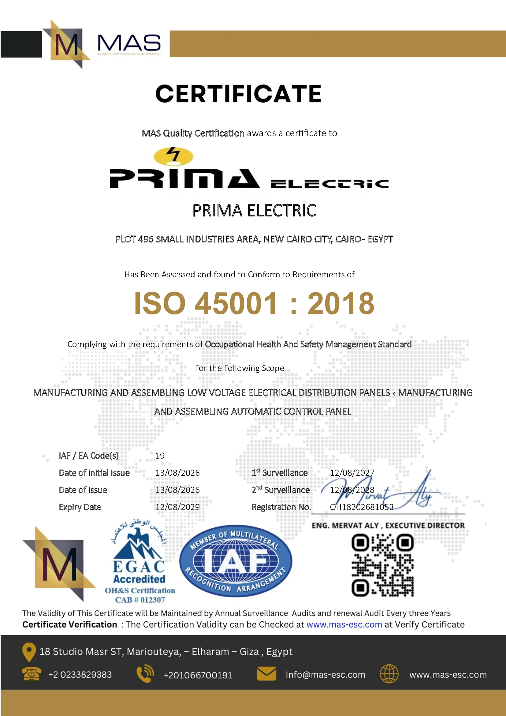 ISO 45001:2018