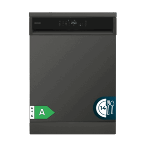 Bolero Aguazero 6800 Dark A Lavavajillas Dark de 60 cm, para 14 cubiertos, con eficiencia Clase A y el Motor Inverter Plus Duo. Disfruta de 8 programas versátiles, incluyendo Smart ProWash y SteamMax, junto con el innovador BlueWater System. Optimiza cada ciclo con Eco FlexWash y Comfort Wash, mientras el filtro antibacteriano y el programa AutoClean mantienen la higiene. Aprovecha la tecnología Dual Zone Wash, la función Half Load y la Delay Start para una experiencia de lavado superior.